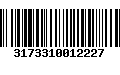 Código de Barras 3173310012227