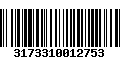 Código de Barras 3173310012753