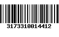 Código de Barras 3173310014412