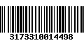 Código de Barras 3173310014498