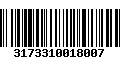 Código de Barras 3173310018007