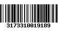 Código de Barras 3173310019189