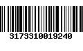 Código de Barras 3173310019240