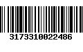 Código de Barras 3173310022486