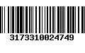 Código de Barras 3173310024749