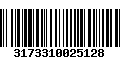 Código de Barras 3173310025128