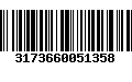 Código de Barras 3173660051358