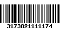 Código de Barras 3173821111174