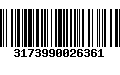 Código de Barras 3173990026361