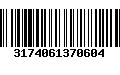 Código de Barras 3174061370604