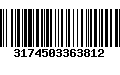 Código de Barras 3174503363812