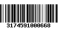 Código de Barras 3174591000668