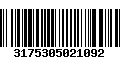 Código de Barras 3175305021092