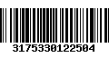 Código de Barras 3175330122504