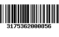 Código de Barras 3175362000856