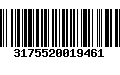 Código de Barras 3175520019461