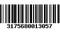 Código de Barras 3175680013057