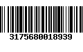 Código de Barras 3175680018939