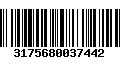 Código de Barras 3175680037442