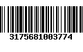 Código de Barras 3175681003774