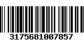 Código de Barras 3175681007857