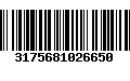 Código de Barras 3175681026650