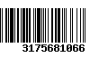 Código de Barras 3175681066