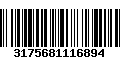 Código de Barras 3175681116894