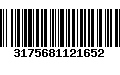 Código de Barras 3175681121652