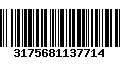 Código de Barras 3175681137714
