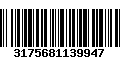 Código de Barras 3175681139947