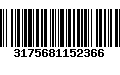 Código de Barras 3175681152366