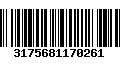 Código de Barras 3175681170261