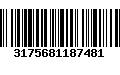 Código de Barras 3175681187481