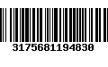 Código de Barras 3175681194830