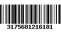 Código de Barras 3175681216181