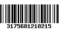 Código de Barras 3175681218215