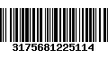 Código de Barras 3175681225114