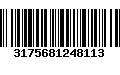 Código de Barras 3175681248113