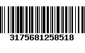 Código de Barras 3175681258518