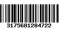 Código de Barras 3175681284722