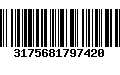 Código de Barras 3175681797420