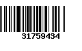 Código de Barras 31759434