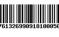 Código de Barras 3176132699091810005001