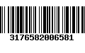 Código de Barras 3176582006581