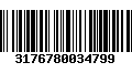Código de Barras 3176780034799