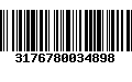 Código de Barras 3176780034898