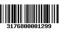 Código de Barras 3176800001299