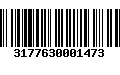 Código de Barras 3177630001473