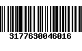 Código de Barras 3177630046016